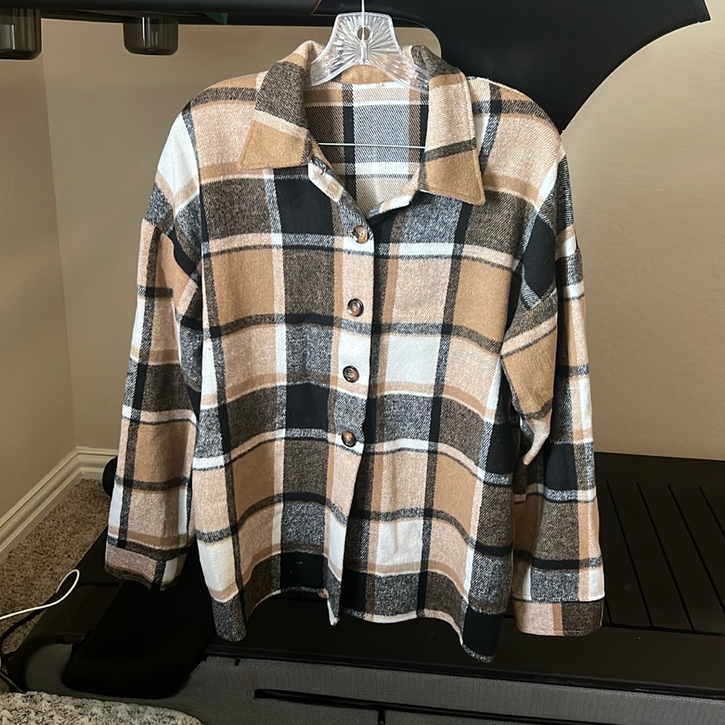 Plaid “Shacket”